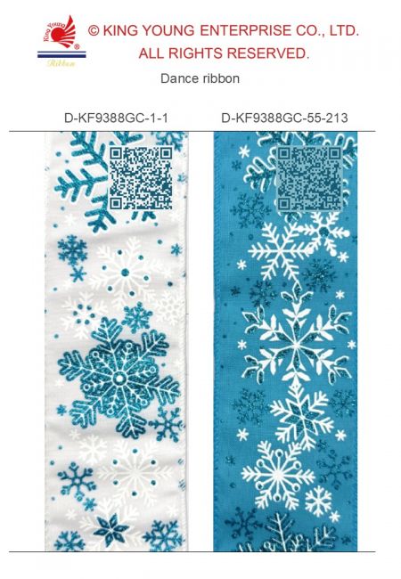 AI Dace Ribbon-Chrismas snowflake